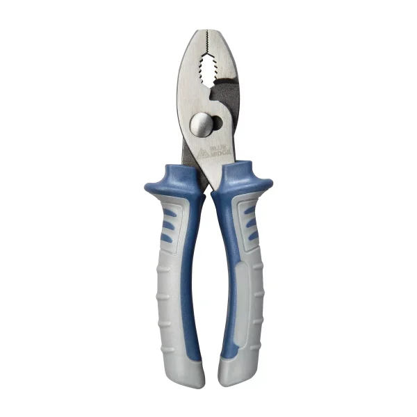 Tools 6" Slip Joint Pliers: Steel & Plastic, 4" Handle, 1-Year Warranty, 0.37 lbs